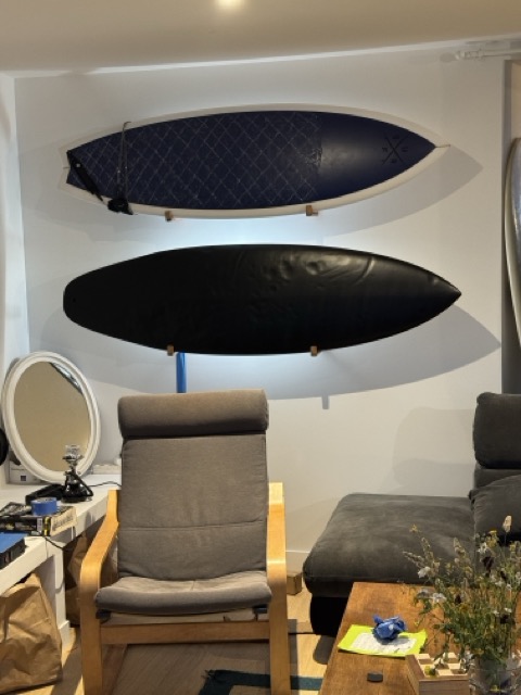 Surfboard LED Wall Mount